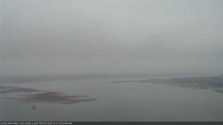 Lake Travis webcam, December 21, 2022 9:25 AM CT