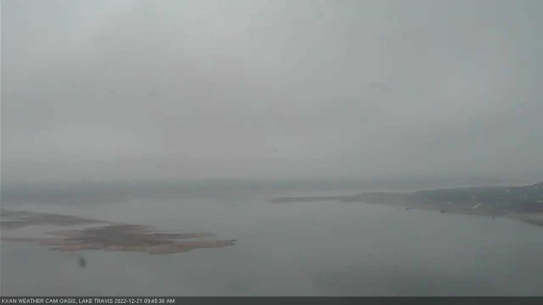 Lake Travis webcam, December 21, 2022 9:45 AM CT