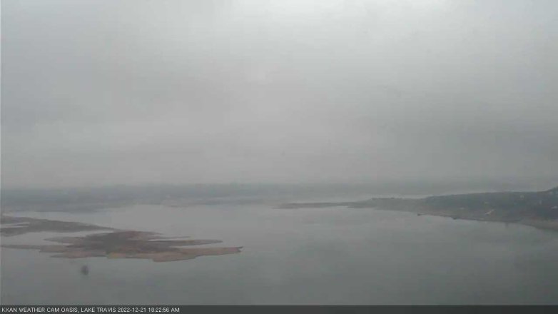 Lake Travis webcam, December 21, 2022 10:25 AM CT