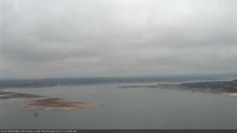 Lake Travis webcam, December 21, 2022 11:25 AM CT