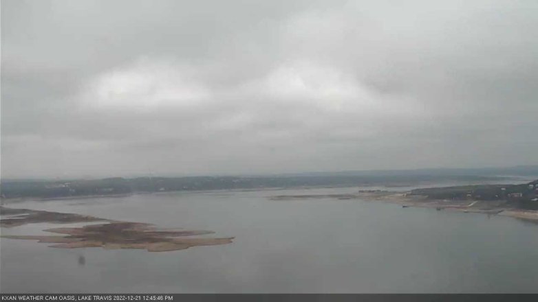 Lake Travis webcam, December 21, 2022 12:45 PM CT