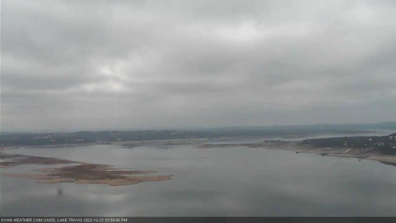 Lake Travis webcam, December 21, 2022 2:00 PM CT