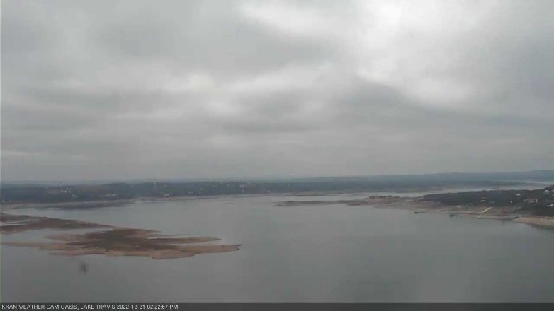 Lake Travis webcam, December 21, 2022 2:25 PM CT