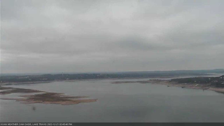 Lake Travis webcam, December 21, 2022 2:45 PM CT