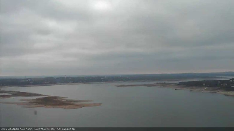 Lake Travis webcam, December 21, 2022 3:00 PM CT