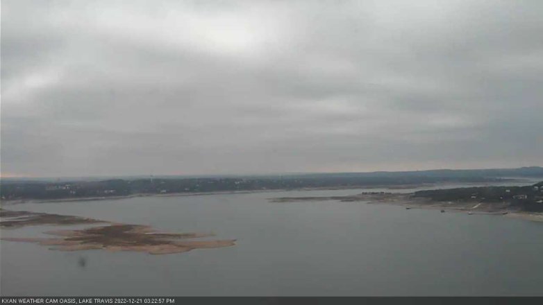 Lake Travis webcam, December 21, 2022 3:25 PM CT