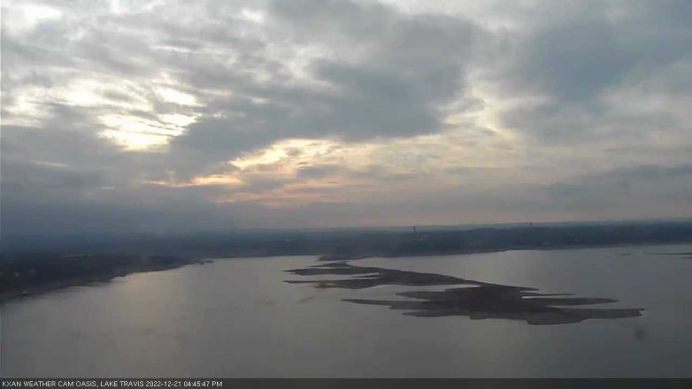Lake Travis webcam, December 21, 2022 4:45 PM CT