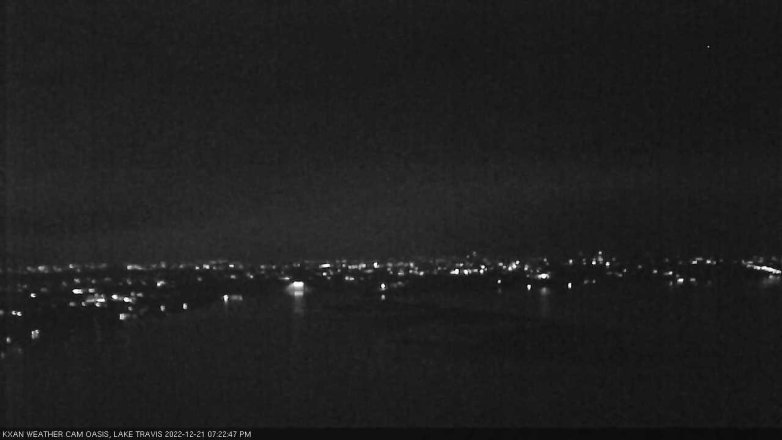 Lake Travis webcam, December 21, 2022 7:25 PM CT