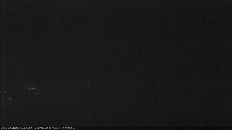 Lake Travis webcam, December 21, 2022 11:00 PM CT