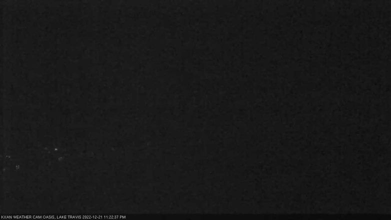 Lake Travis webcam, December 21, 2022 11:25 PM CT