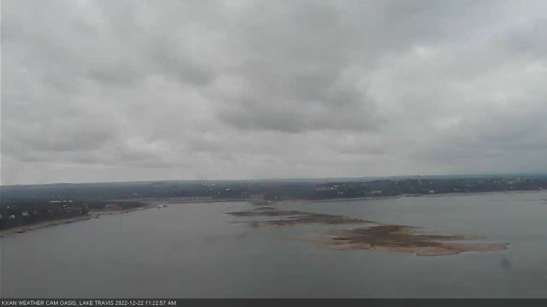 Lake Travis webcam, December 22, 2022 11:25 AM CT
