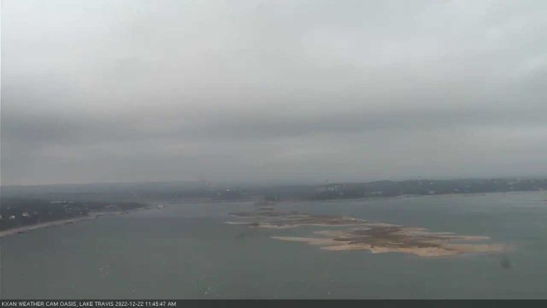 Lake Travis webcam, December 22, 2022 11:45 AM CT