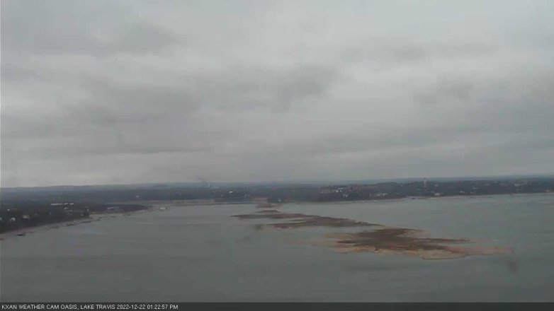 Lake Travis webcam, December 22, 2022 1:25 PM CT