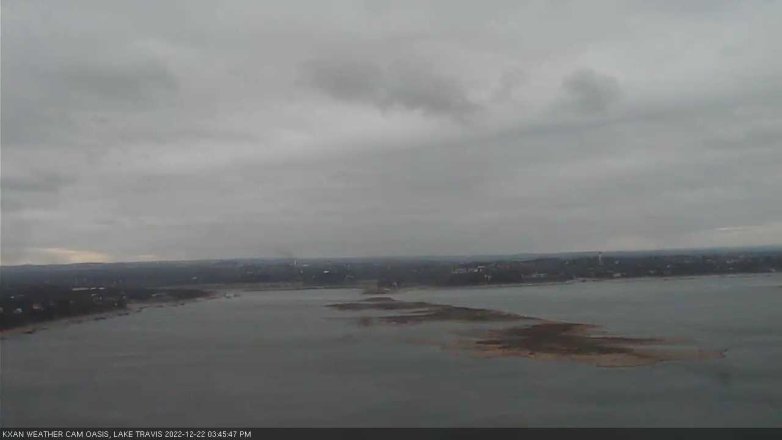 Lake Travis webcam, December 22, 2022 3:45 PM CT