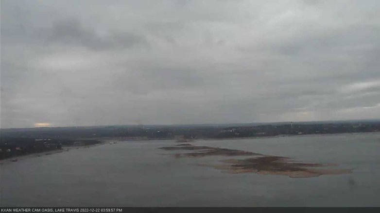 Lake Travis webcam, December 22, 2022 4:00 PM CT