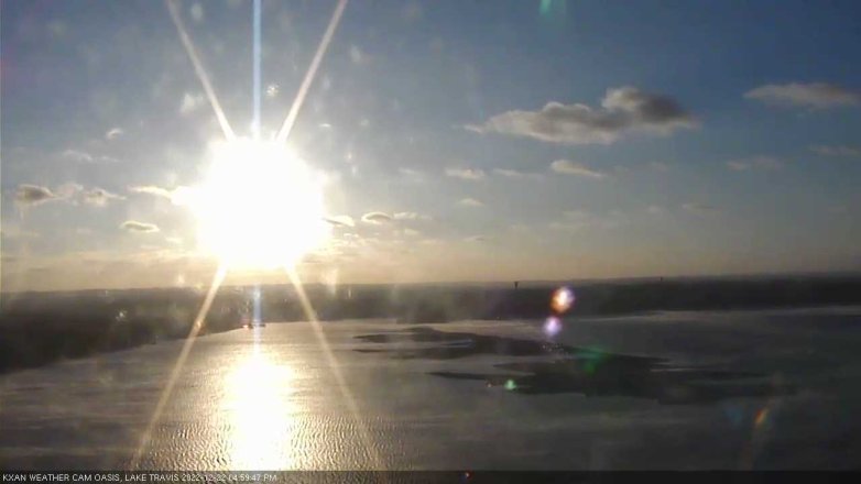 Lake Travis webcam, December 22, 2022 5:00 PM CT