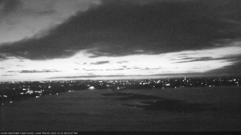 Lake Travis webcam, December 22, 2022 6:25 PM CT