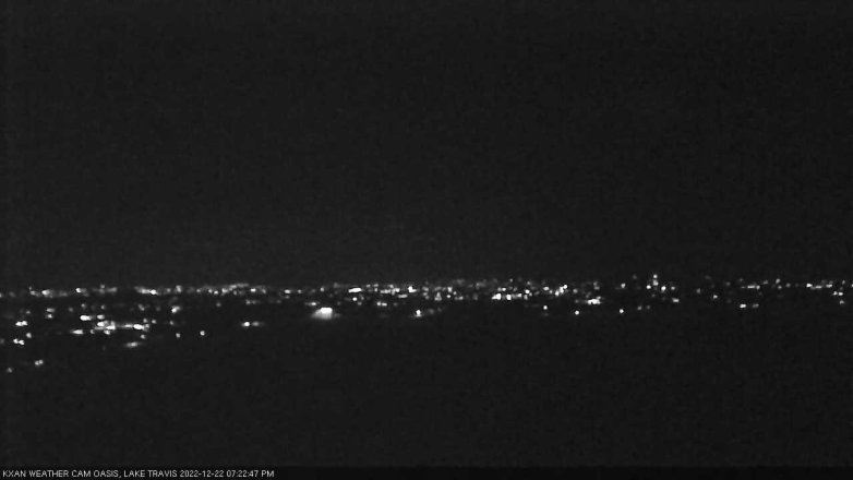 Lake Travis webcam, December 22, 2022 7:25 PM CT
