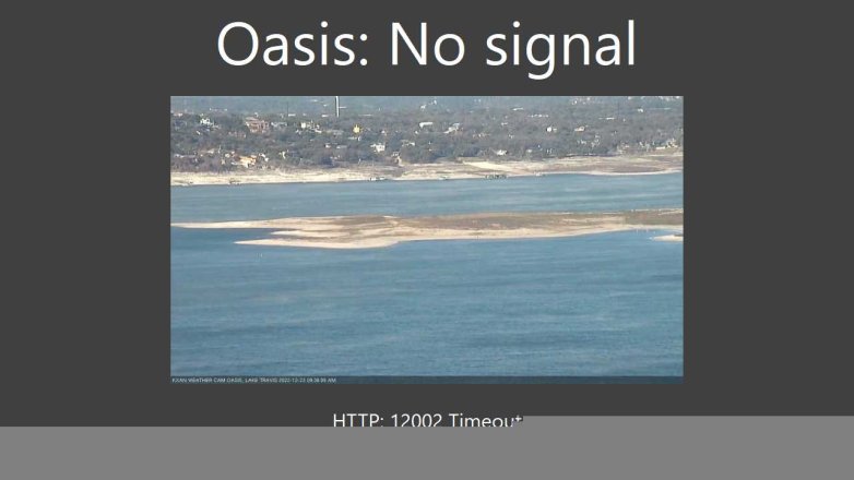 Lake Travis webcam, December 23, 2022 11:25 AM CT