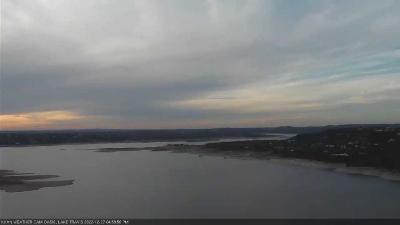 Lake Travis webcam, December 27, 2022 5:00 PM CT
