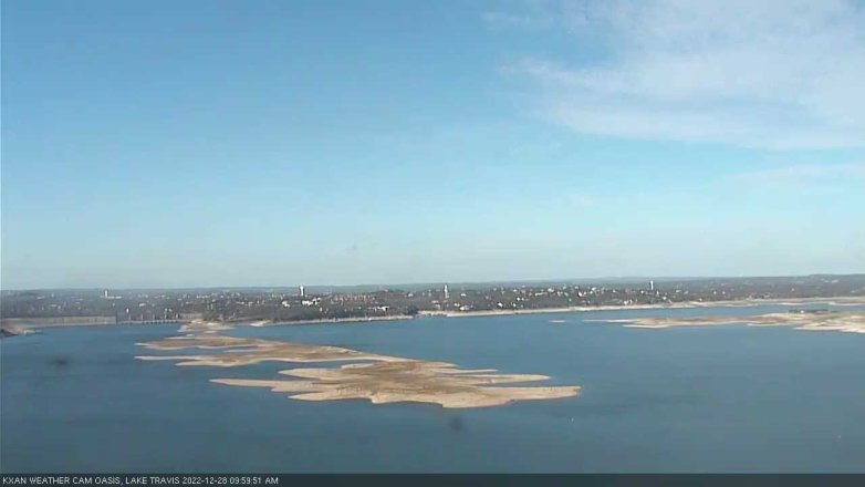 Lake Travis webcam, December 28, 2022 10:00 AM CT