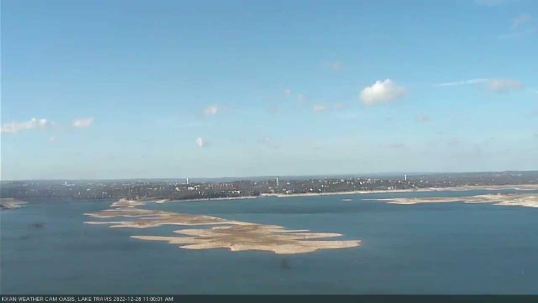 Lake Travis webcam, December 28, 2022 11:00 AM CT