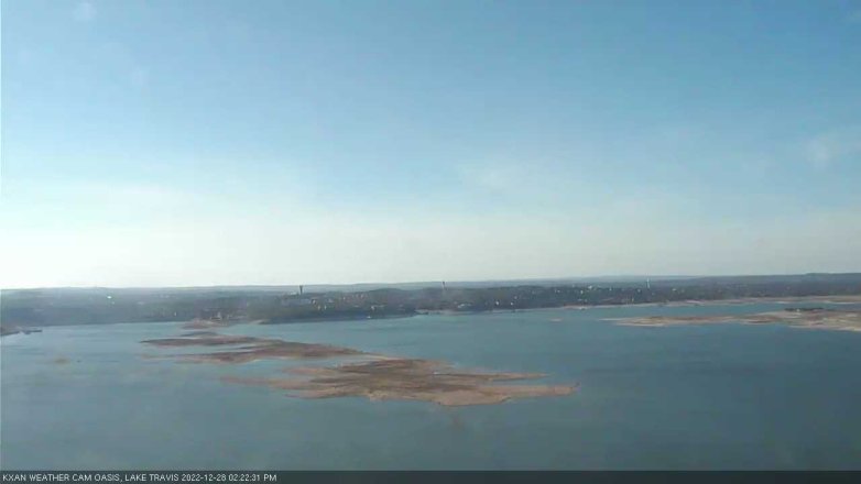 Lake Travis webcam, December 28, 2022 2:25 PM CT