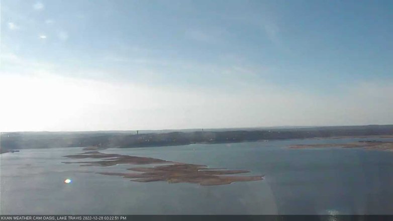 Lake Travis webcam, December 28, 2022 3:25 PM CT