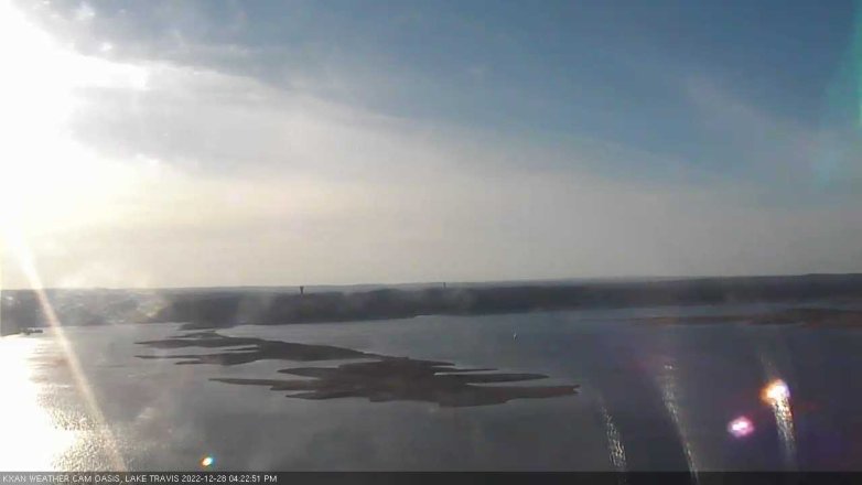 Lake Travis webcam, December 28, 2022 4:25 PM CT