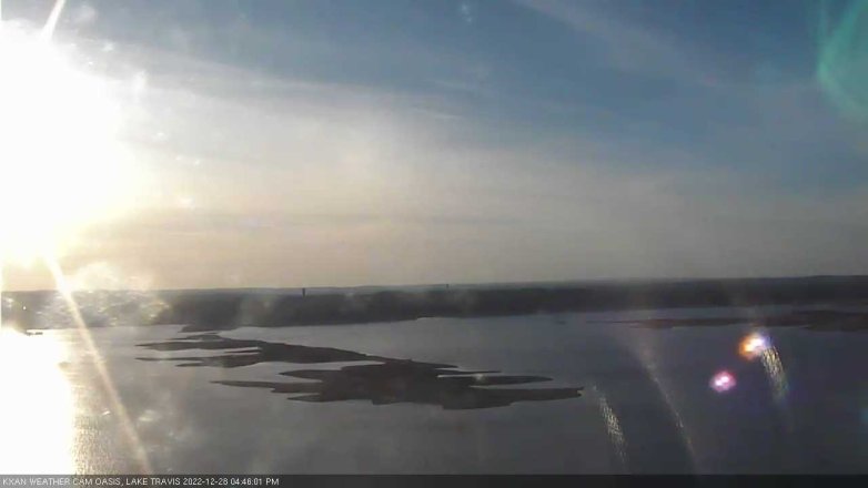 Lake Travis webcam, December 28, 2022 4:45 PM CT