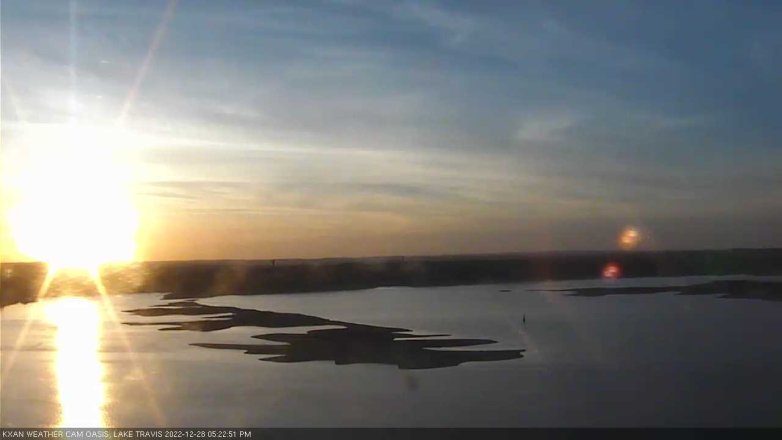 Lake Travis webcam, December 28, 2022 5:25 PM CT