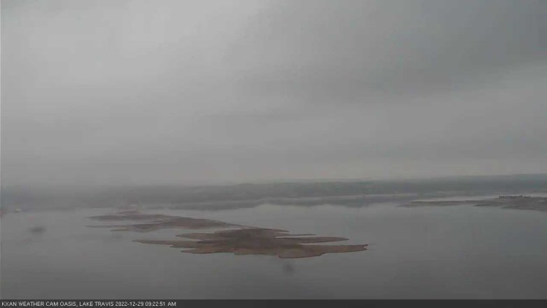 Lake Travis webcam, December 29, 2022 9:25 AM CT