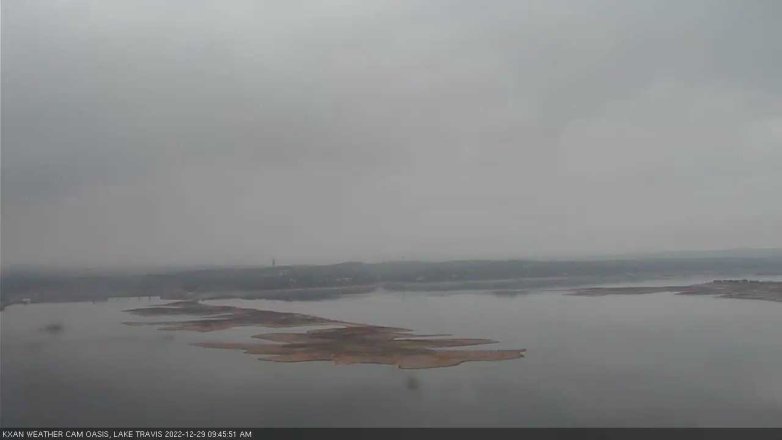 Lake Travis webcam, December 29, 2022 9:45 AM CT