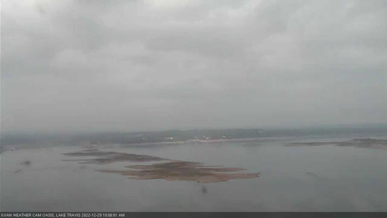 Lake Travis webcam, December 29, 2022 10:00 AM CT