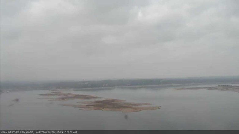 Lake Travis webcam, December 29, 2022 10:25 AM CT
