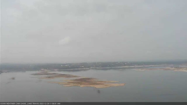 Lake Travis webcam, December 29, 2022 11:00 AM CT