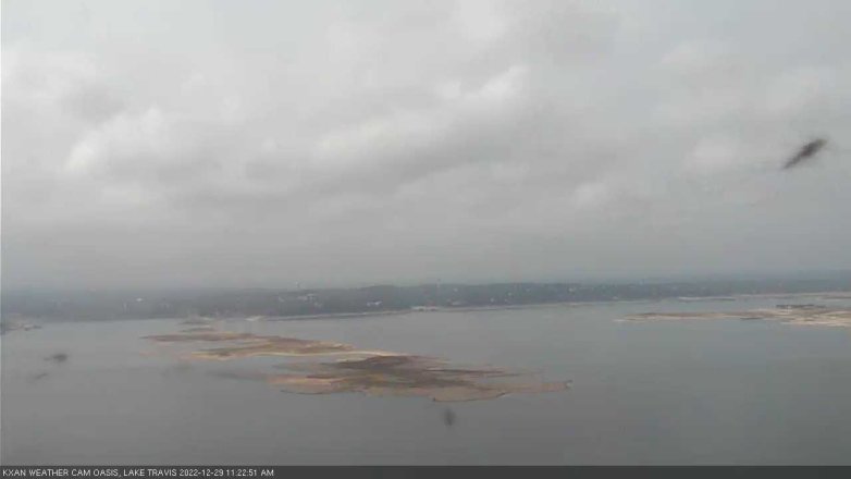 Lake Travis webcam, December 29, 2022 11:25 AM CT