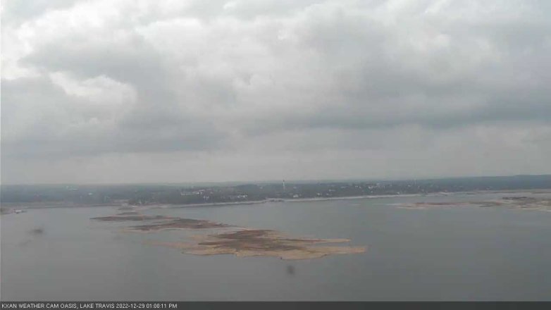 Lake Travis webcam, December 29, 2022 1:00 PM CT
