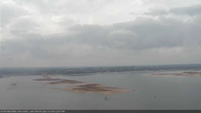 Lake Travis webcam, December 29, 2022 1:25 PM CT