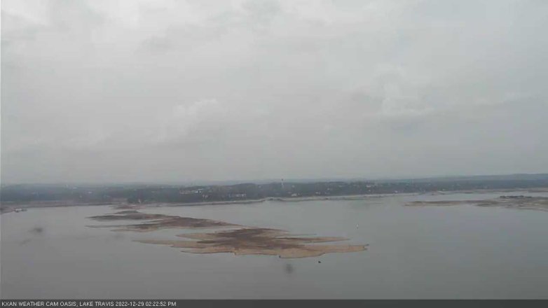 Lake Travis webcam, December 29, 2022 2:25 PM CT