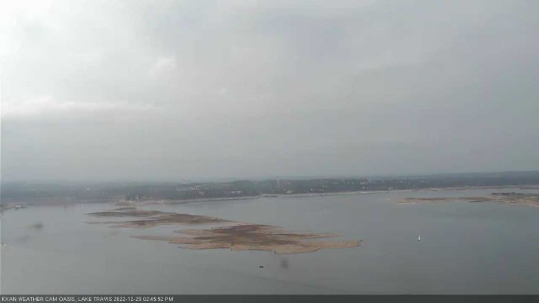 Lake Travis webcam, December 29, 2022 2:45 PM CT