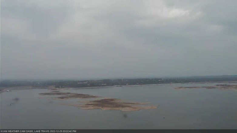 Lake Travis webcam, December 29, 2022 3:25 PM CT