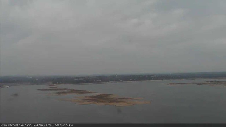 Lake Travis webcam, December 29, 2022 3:45 PM CT