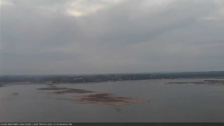 Lake Travis webcam, December 29, 2022 4:45 PM CT
