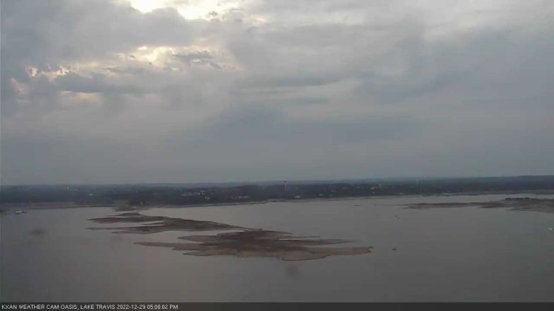 Lake Travis webcam, December 29, 2022 5:00 PM CT