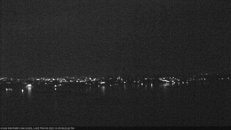 Lake Travis webcam, December 29, 2022 6:25 PM CT