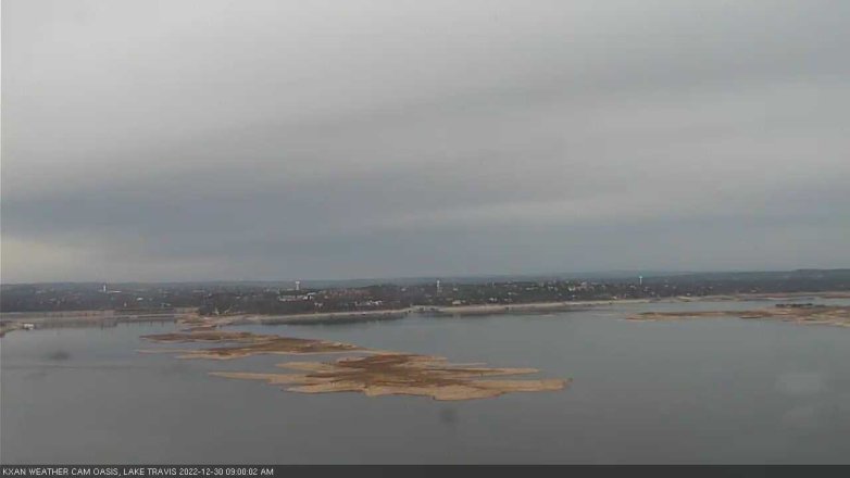 Lake Travis webcam, December 30, 2022 9:00 AM CT