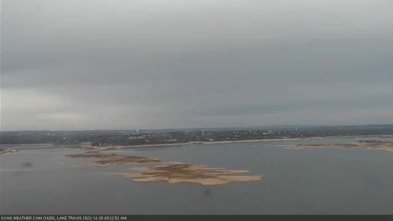Lake Travis webcam, December 30, 2022 9:25 AM CT