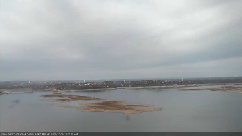 Lake Travis webcam, December 30, 2022 10:25 AM CT