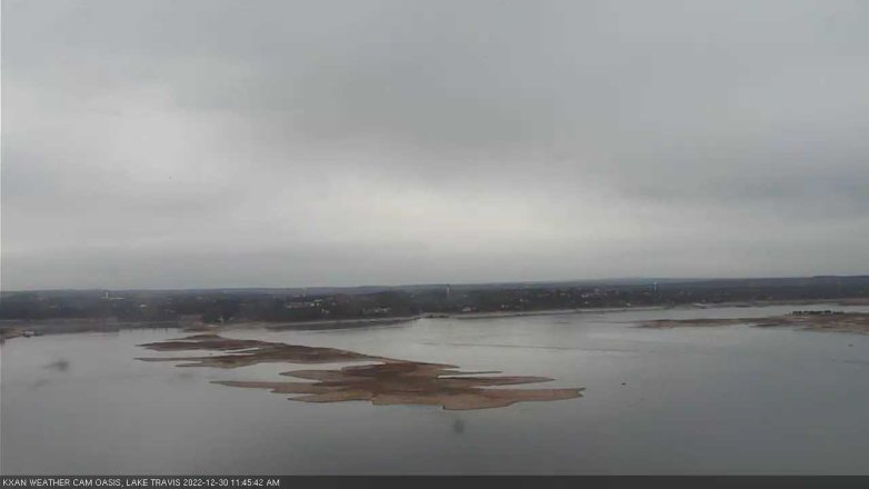 Lake Travis webcam, December 30, 2022 11:45 AM CT